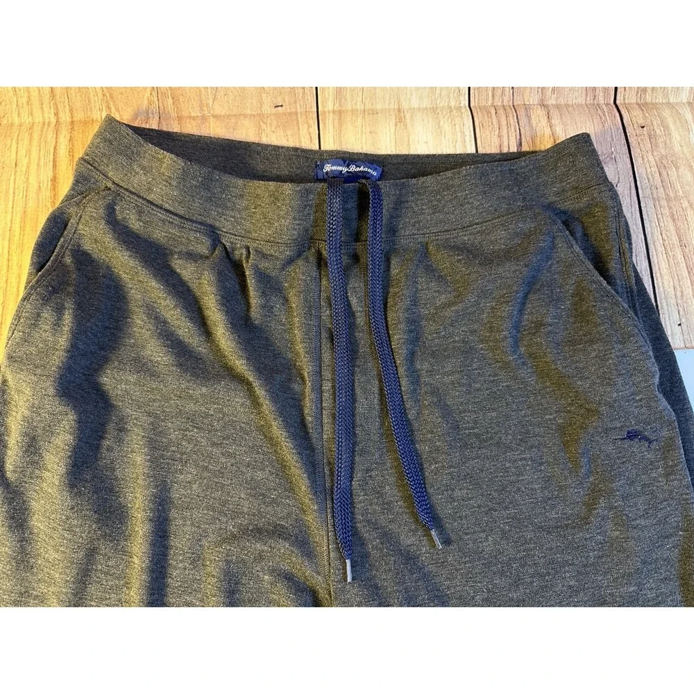 Tommy Bahama Pants Mens Large Sweatpants Gray Jogger‎ Lounge Stretch Drawstring